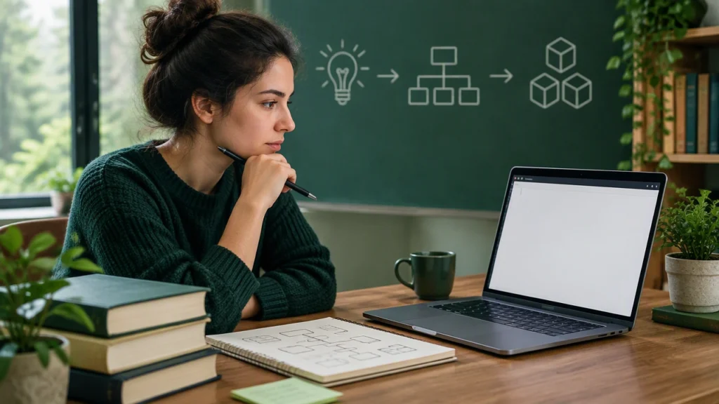 Bài học lập trình từ tệp trống: Tư duy như lập trình viên với tư duy tính toán và phân rã vấn đề