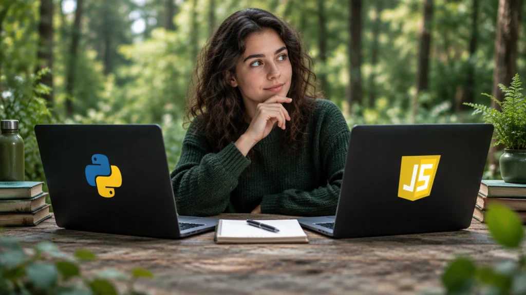 python vs javascript for beginners