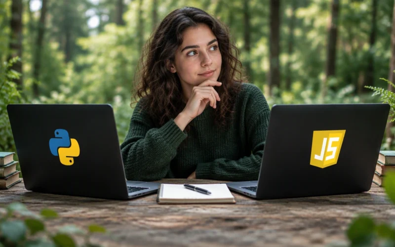 python vs javascript for beginners